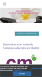 Mobile Screenshot of natursaludmadrid.com